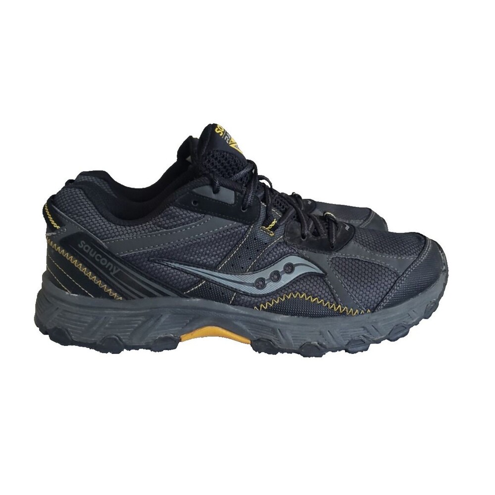 Saucony Men's Grid Raptor TR S25283-1 Gray Running Shoes Sneakers Size 9.5